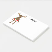 Kanadische Moosage Post-it Klebezettel (angewinkelt)