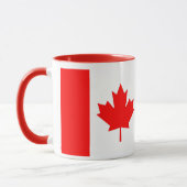 Kanadische Moose Canada Day Tasse (Links)