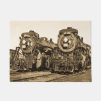 Kanadische nationale Zug-DoppelMotoren Vintag