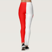 Kanadische Nationalflagge Leggings (Rückseite)