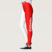 Kanadische Nationalflagge Leggings (Links)