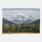 Kanadische Natur, Berg Robson Geschirrtuch (Horizontal)