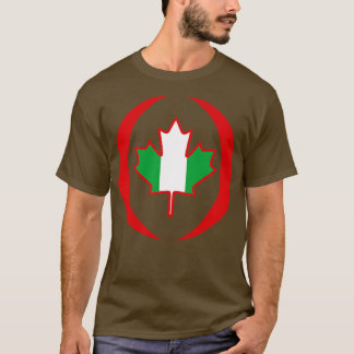 Kanadische Nigerianische Multinationale Patriot-Fl T-Shirt