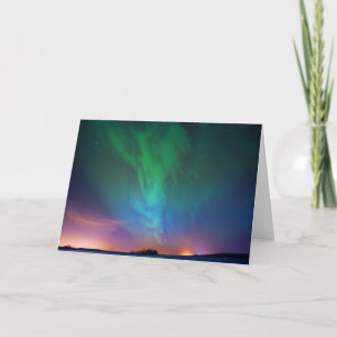 Kanadische Nordlichter Karte