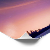 Kanadische Nordlichter Poster (Ecke)