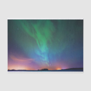 Kanadische Nordlichter Seidenpapier