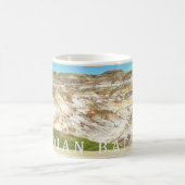 Kanadische Ödländer Drumheller panoramische Kaffeetasse (Mittel)