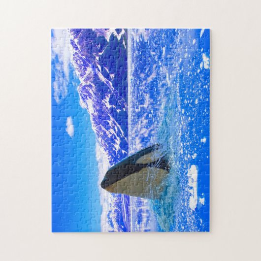Kanadische Orca Wale. Jigsaw Puzzle (Vertikal)