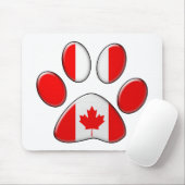 Kanadische patriotische Katze Mousepad (Mit Mouse)