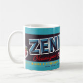 Kanadische Peach-Tasse Kaffeetasse (Links)