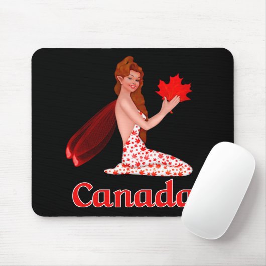 kanadische Pixie mit Ahornleaf Mousepad (Mit Mouse)