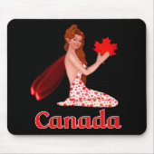 kanadische Pixie mit Ahornleaf Mousepad (Vorne)