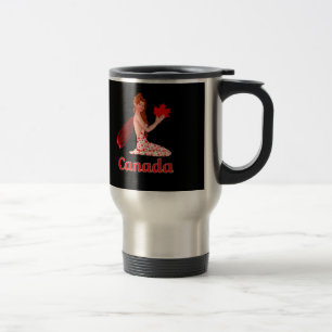 kanadische Pixie mit Ahornleaf Reisebecher