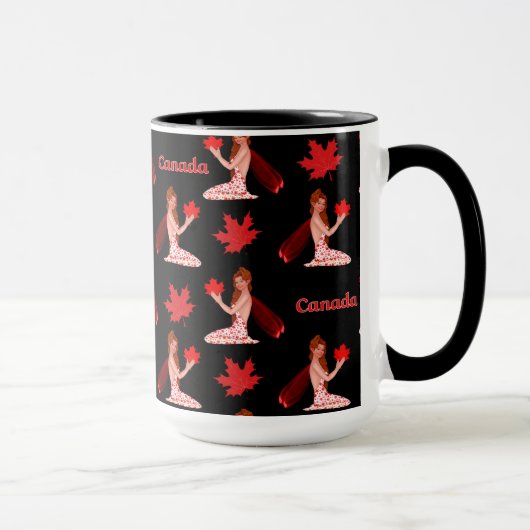 kanadische Pixie mit Ahornleaf Tasse (Rechts)