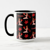 kanadische Pixie mit Ahornleaf Tasse (Links)