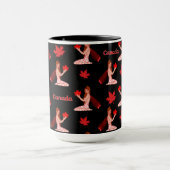 kanadische Pixie mit Ahornleaf Tasse (Zentrum)