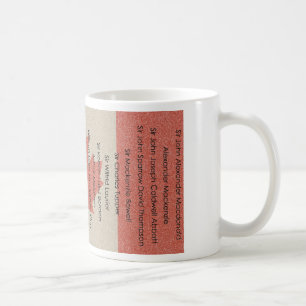 Kanadische politische Geschichtspremierminister Kaffeetasse