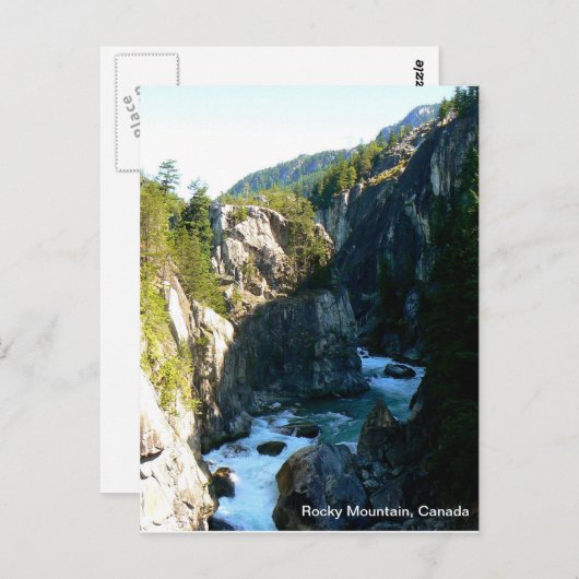 Kanadische Postkarte (Vorne/Hinten)