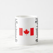 Kanadische Premierminister Kaffeetasse (Mittel)