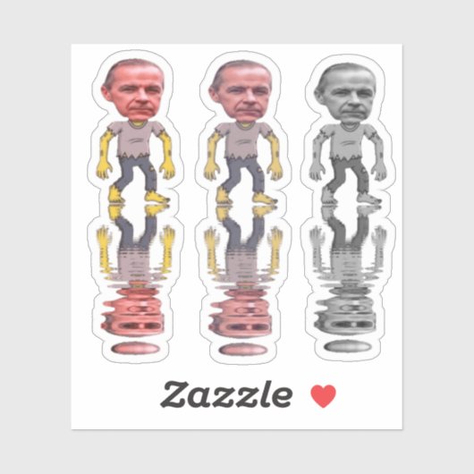 KANADISCHE PREMIERMINISTER STICKER (Blatt)