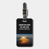 Kanadische Provinzen Neufundland und Labrador. Gepäckanhänger (Vorderseite vertikal)