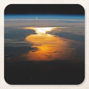 Kanadische Provinzen Neufundland und Labrador. Rechteckiger Pappuntersetzer