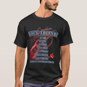 Kanadische Rockbands T-Shirt