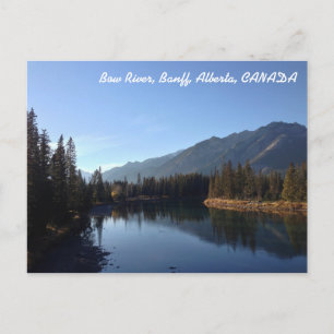 Kanadische Rockies - Banff, Alberta, Kanada Postkarte