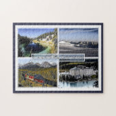 Kanadische Rockies - Kanada - Mosaik - Puzzle (Horizontal)