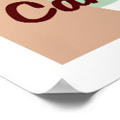 Kanadische Rockies Poster (Ecke)