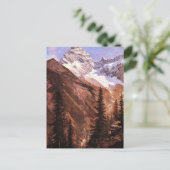 Kanadische Rockies von Albert Bierstadt Postkarte (Stehend Vorderseite)