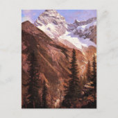 Kanadische Rockies von Albert Bierstadt Postkarte (Vorderseite)