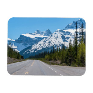 Kanadische Rocky Mountains - Icefields Parkway Hig Magnet