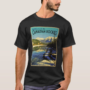 Kanadische Rocky Mountains T-Shirt