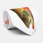 Kanadische rote Forelle-Fische Krawatte (Gerollt)