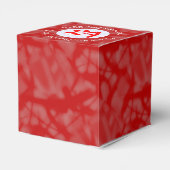 Kanadische Rote LIEBE Flag Personalisiert Geschenkschachtel (Rückseite)