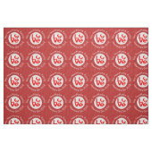 Kanadische Rote LIEBE Flag Personalisiert Stoff (Fat Quarter (45,7 x 55,9 cm))