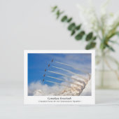 Kanadische Schneevögel Postkarte (Stehend Vorderseite)