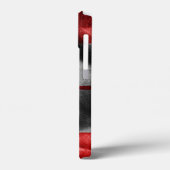 kanadische Seidenflagge Case-Mate iPhone Hülle (Rückseite / Links)