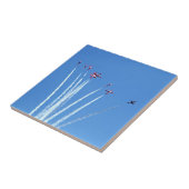 Kanadische Snowbirds-Flugzeuge Fliese (Seite)