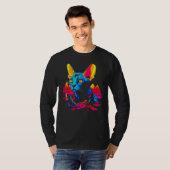 Kanadische Sphinxkatze T-Shirt (Vorne ganz)