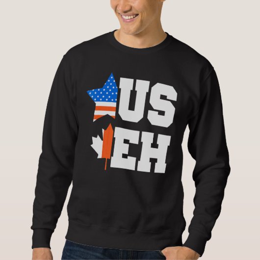 Kanadische Staatsbürgerflagge Kanada Tag USA Kanad Sweatshirt (Vorderseite)