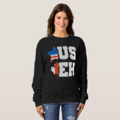 Kanadische Staatsbürgerflagge Kanada Tag USA Kanad Sweatshirt (Vorne ganz)