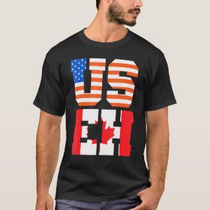 Kanadische Staatsbürgerflagge Kanada Tag USA Kanad T-Shirt