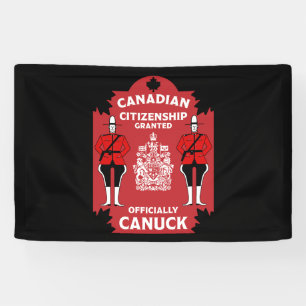 Kanadische Staatsbürgerschaft - Geschenk Banner