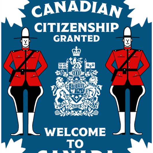 Kanadische Staatsbürgerschaft - Geschenk Banner