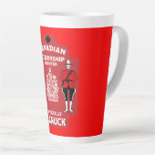 Kanadische Staatsbürgerschaft - Geschenk Milchtasse (Rechte Ecke)