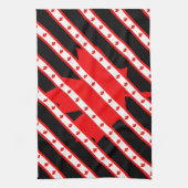 Kanadische Streifenflagge Handtuch (Vertikal)