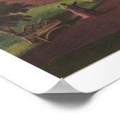 Kanadische Südbahn bei Niagara Falls Poster (Ecke)