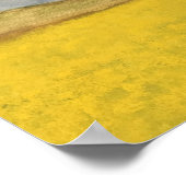 KANADISCHE SZENE: ALBERTA PRAIRIES WATERCOLOR POSTER (Ecke)